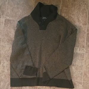 Chaps Men's Turtleneck Sweater - Brown
